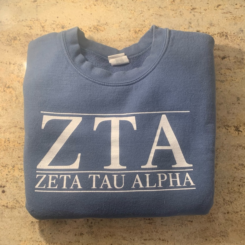 Zeta Tau Alpha Crewneck Sweatshirt